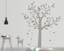 Nursery Tree Decal with Deer